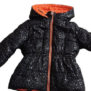 PINK Platinum Puffer Jacket Size 5/6